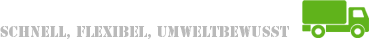 Umzüge und Transporte: schnell, flexibel, umweltbewusst